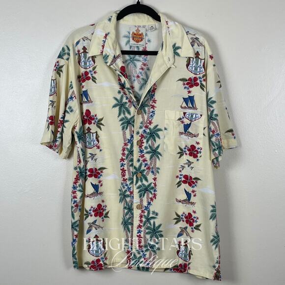 Extremely Rare Hawaiian Shirt ASO Chandler Bing Friends Matthew Perry Vintage - Picture 5 of 7
